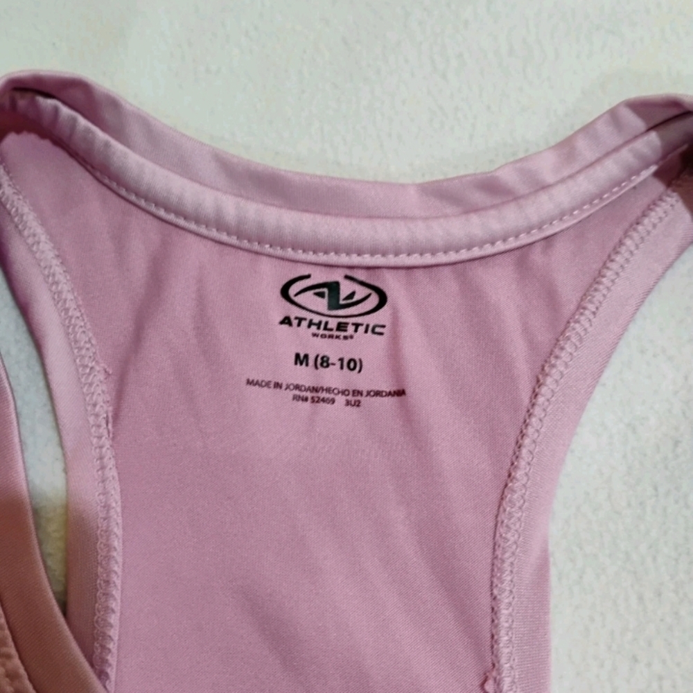 Athletic Works Light Pink Racerback Tank - Picture 2 of 7